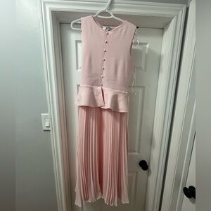 Ever New Pink Pleated Dress